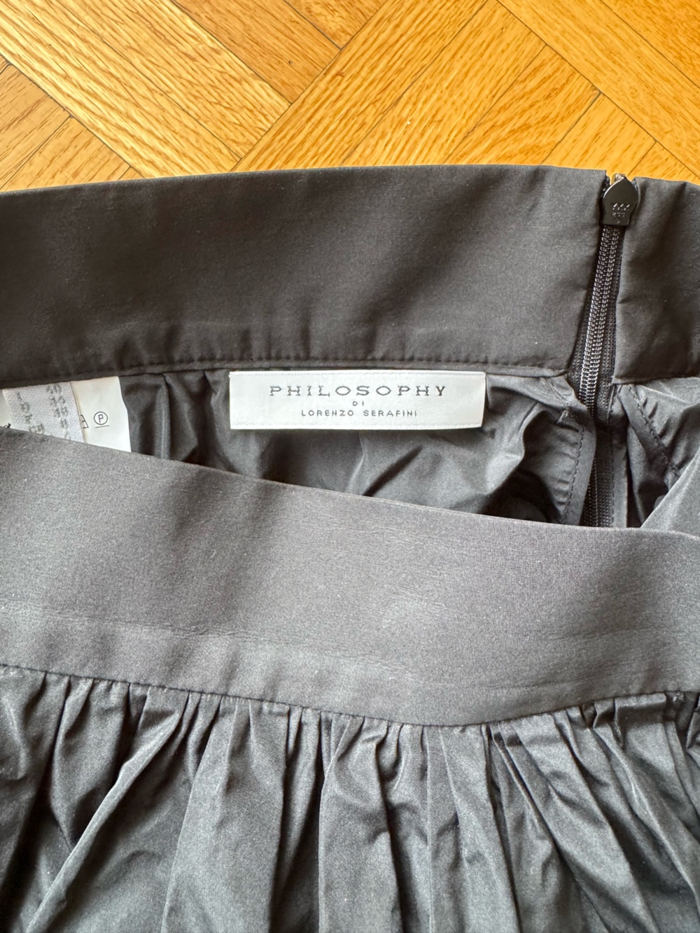 Philosophy Black balloon Skirt